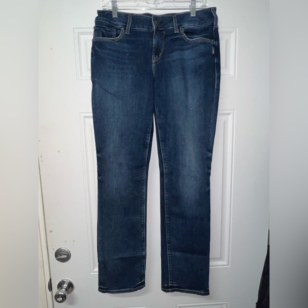 Silver Jeans dark wash straight leg size 32/32
